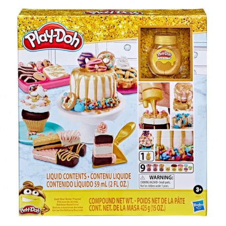 PLAY DOH DULCES CREACIONES DORADAS E9437