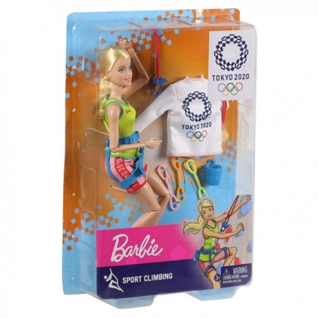 Barbie Olimpiadas Tokyo 2020 Mattel Gjl73 Sport Climbing GJL73