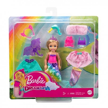 Barbie Chelsea Dreamtopia Disfraces GTF40