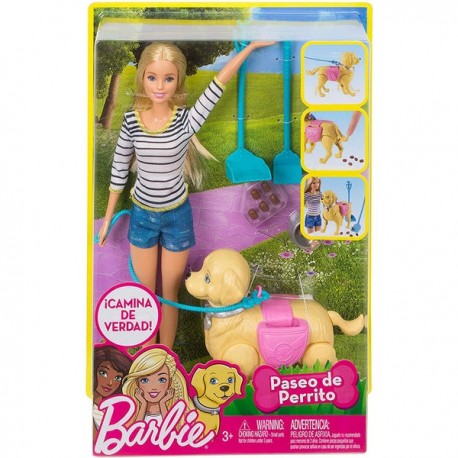 BARBIE PASEO DE PERRITO DWJ68