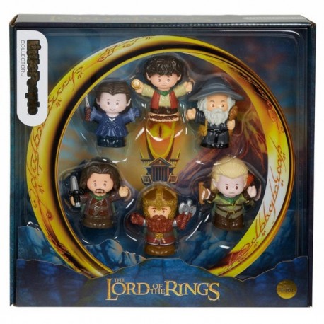 LITTLE PEOPLE COLLECTOR LORD OF THE RINGS 6PACK GTM01
