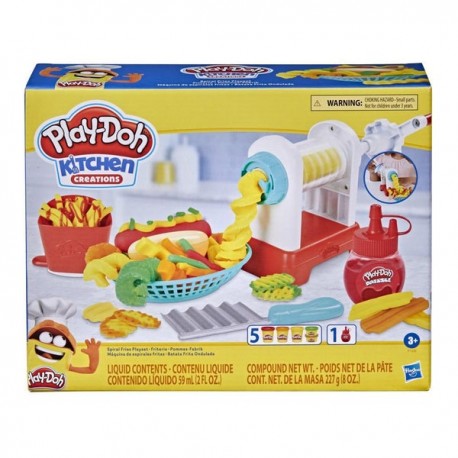 PLAY-DOH SPIRAL FRIES PLAYSET F1320