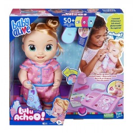 BABY ALIVE LULU ACHOO BLDH F2620