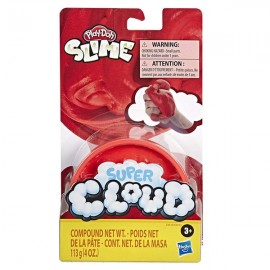 PLAY-DOH SUPER CLOUD SLIME SINGLE CAN - ROJO E8793