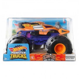 HOT WHEELS MONSTER TRUCKS ESCALA 1:24 - SCORPEDO FYJ83