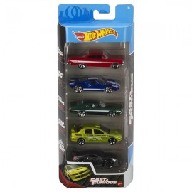 HOT WHEELS FAST&FURIOUS 5 PACK O/S GWW93