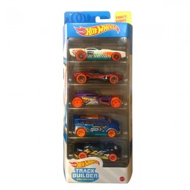 HOT WHEELS PAQUETE DE 5 - TRACK BUILDER 1806