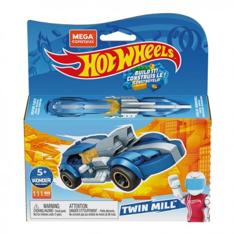 MEGA CONSTRUX HOT WHEELS AUTO DECO - TWIN MILL GVM28