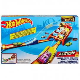 HOT WHEELS PISTA VUELTAS Y CHOQUES GBF89