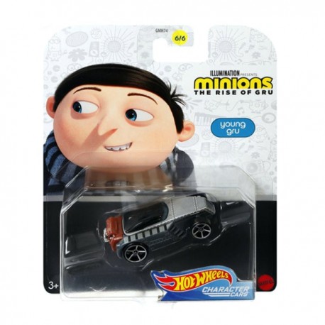 HOT WHEELS MINIONS CHARACTER - YOUNG GRU GMH74