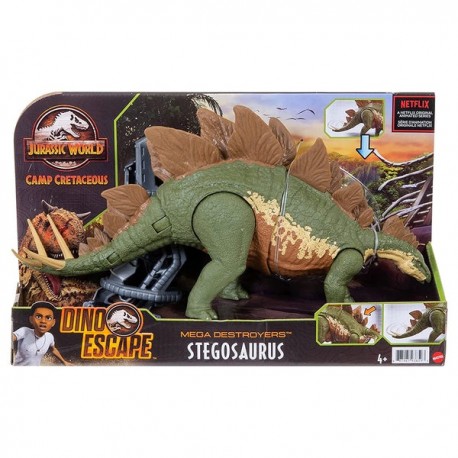 JURASSIC WORLD DINOSAURIOS MORDIDA MASIVA - STEGOSAURUS GWD62