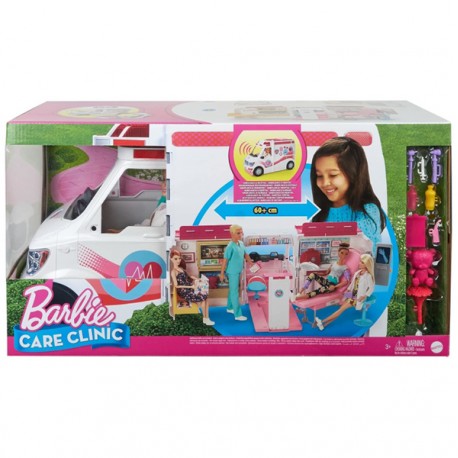 BARBIE HOSPITAL MOVIL DOCTOR Y ENFERMERA GMG35