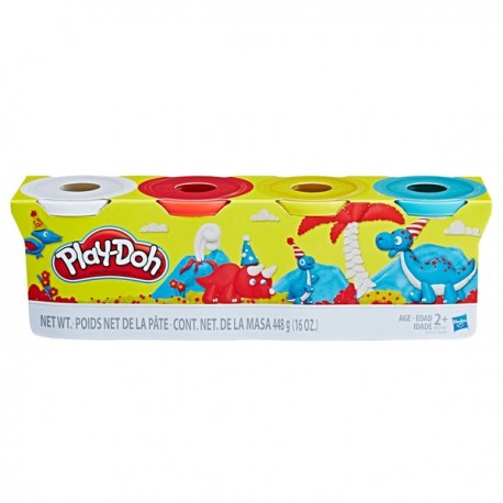 PLAY- DOH 4 PACK - DINOSAURIOS B5517