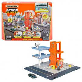 MATCHBOX PLAYSET DE ACCIÓN - PARK & PLAY GARAGE HBD74