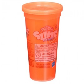 Slime para niños Play Doh Hydro Glitz Metales Líquidos - Naranja E9072