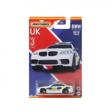 MATCHBOX LO MEJOR DE ALEMANIA - BMW M5 POLICE GWL22