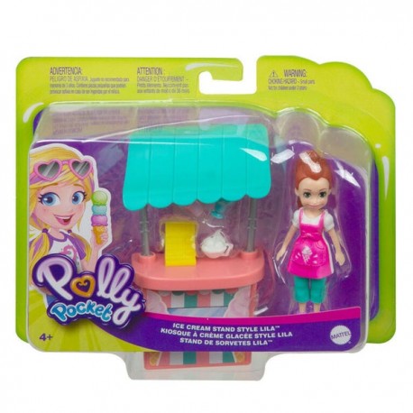 POLLY POCKET CONJUNTO ACTIVIDADES DE VERANO - ICE CREAM GWD82