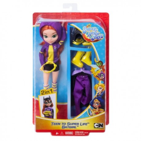 DC SUPER HERO GIRLS TRANSFORMACION 2 EN 1 - BATGIRL GBY51