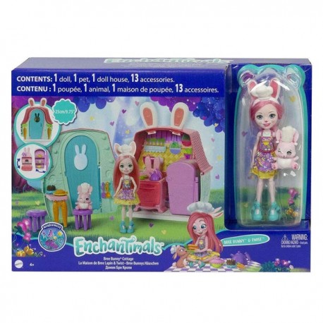 ENCHANTIMALS CORE HOUSES - BREE BUNNY GYN59