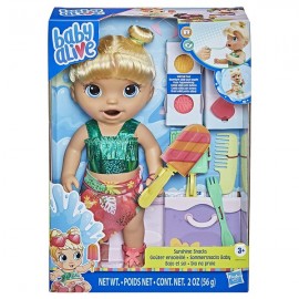 BABY ALIVE SUNSHINE SNACKS BLD HAIR F1680