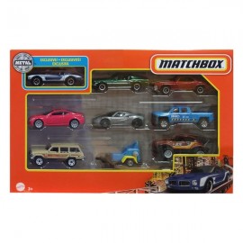 MATCHBOX AUTO BASICO PAQUETE DE 9 - MUSCLE CAR X7111