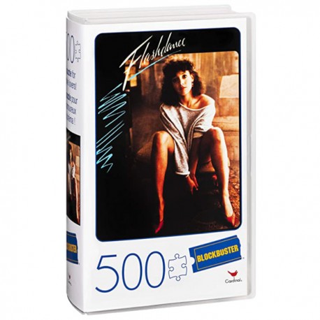 ROMPECABEZAS BLOCKBUSTER VHS FLASHDANCE 500 PCS 6054173