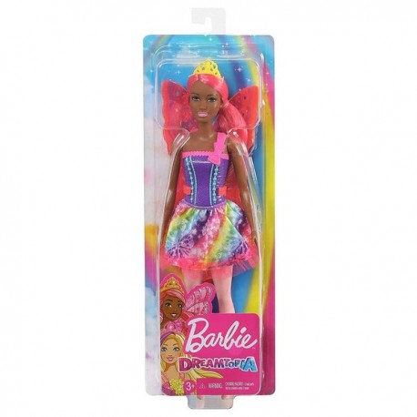 BARBIE HADA CABELLO ROSA GJK01