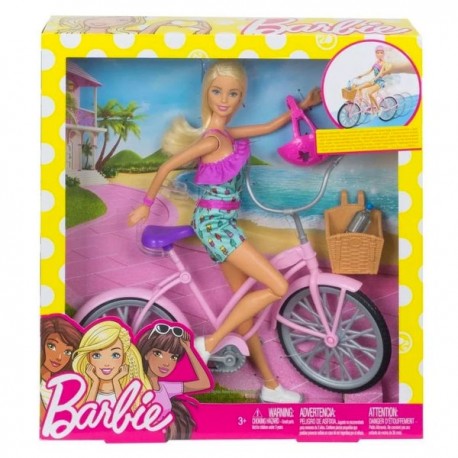 BARBIE PASEO EN BICICLETA FTV96