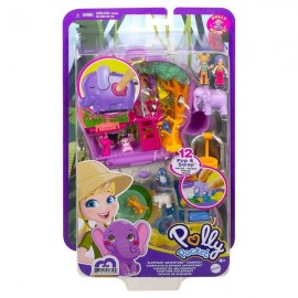 POLLY POCKET MINI MUNDO DE AVENTURA DE ELEFANTE GTN22