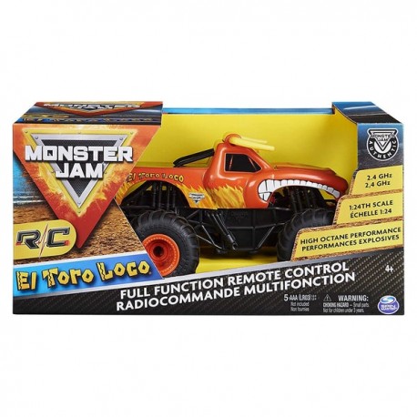 MONSTER JAM RC 1:24 EL TORO LOCO 6060517