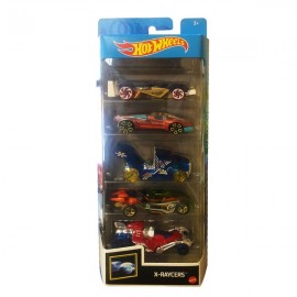 HOT WHEELS PAQUETE DE 5 - X-RAYCERS II 1806