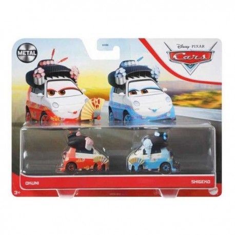 CARS 3 PERSONAJES PACK DE 2 - OKUNI Y SHIGEKO DXV99