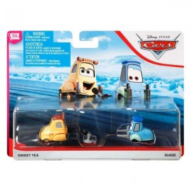 CARS 3 PERSONAJES PACK DE 2 - SWEET TEA Y GUIDO DXV99