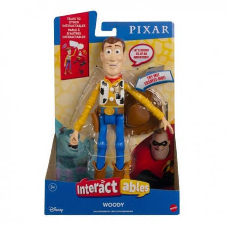 PIXAR FIGURAS INTERACTIVAS 7" - WOODY HBK81