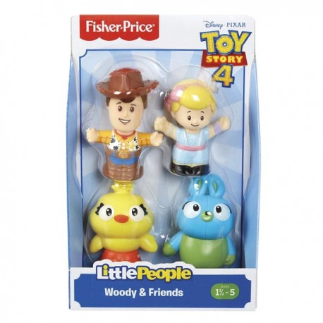 FISHER PRICE LITTLE PEOPLE TOY STORY 4 SURTIDO DE FIGURAS - WOODY Y SUS AMIGOS GFY07