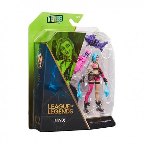 LEAGUE OF LEGENDS - THE CHAMPION COLLECTION - 4" JINX 6062258