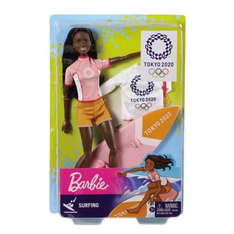 BARBIE OLIMPIADAS TOKYO 2020 - SURF GJL73