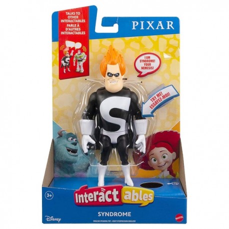 PIXAR FIGURAS INTERACTIVAS 7" - SÍNDROME HBK82