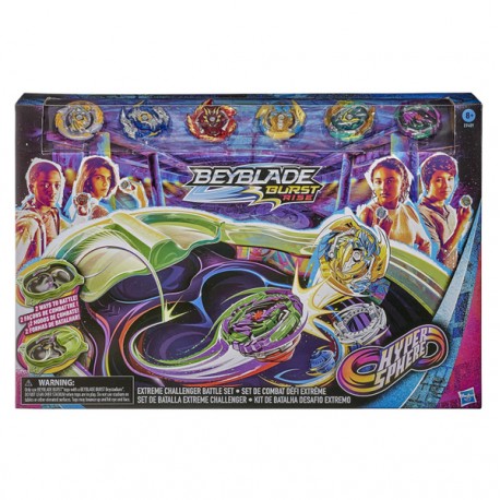 Beyblade Burst Rise Hypersphere Set de Batalla Extreme Challenger E9409