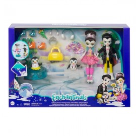 ENCHANTIMALS PATINADORES EN HIELO GJX49