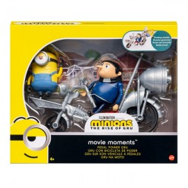 MINIONS 4 SURTIDO DE SETS DE AVENTURAS - GRU CON BICICLETA DE PODER GMF14