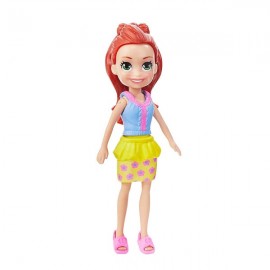 POLLY POCKET MUÑECA - FALDA AMARILLA FWY19