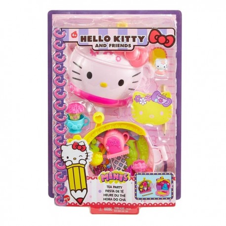 SANRIO COMPACTO MINI HELLO KITTY - FIESTA DE TÉ GVB27