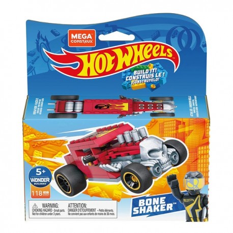 MEGA CONSTRUX HOT WHEELS AUTO DECO - BONE SHAKER GVM28