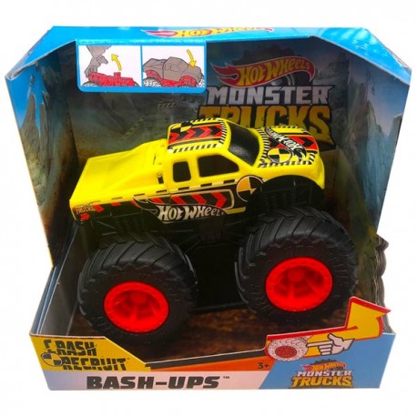 HOT WHEELS MONSTER TRUCKS SURTIDO ESCALA 1.44 - CRASH RECRUIT GCF94