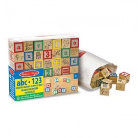 MELISSA AND DOUG CUBOS NÚMEROS Y LETRAS 87348