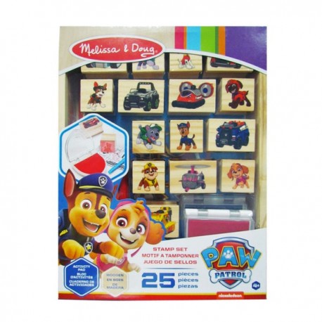 MELISSA AND DOUG - PAW PATROL SELLOS DE MADERA 87902