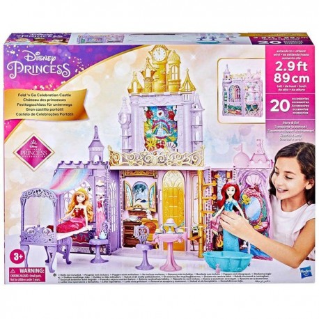 DISNEY PRINCESS GRAN CASTILLO PORTATIL F2942