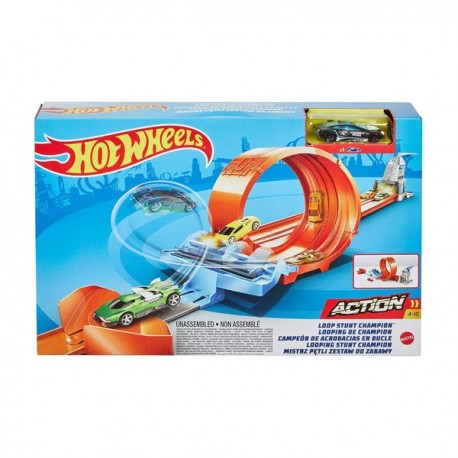 HOT WHEELS - CAMPEÓN DE ACROBACIAS EN BUCLE GBF81