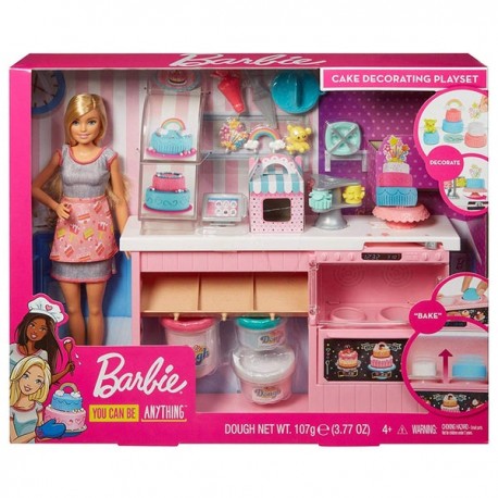 BARBIE CHEF DE PASTELES GFP59